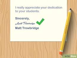 Sample thank you notes to teacher from student. 4 Ways To Write A Thank You Note To A Teacher Wikihow