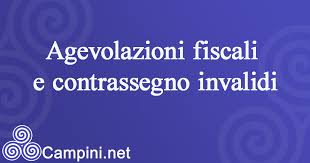 Chiedo questo perché la concessionaria a me ha chiesto art 8 legge n. Agevolazioni Fiscali E Contrassegno Invalidi Campini Net Patronato