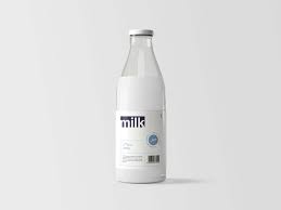 Milk bottles are used mainly for doorstep delivery of fresh milk by milkmen: Free Milk Bottle Mockup Free Package Mockups
