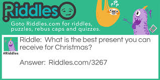 Here is a list of christmas gifts for mom that she will love for years to come. Best Christmas Present Riddles Com