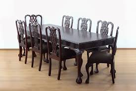 The wide collection comprises beautifully designed. Mahogany Solid Wood Antique Chippendale Dining Table Replica
