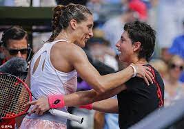 Carla suárez navarro couldn't imagine a better ending to her wimbledon career: Carla Suarez Navarro Beats Andrea Petkovic In Straight Sets To Advance To Miami Open Final Daily Mail Online