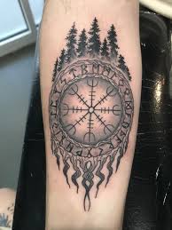 Nordic Viking Tree Tattoo Viking Symbol Tattoo Viking Tattoos Tattoos