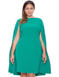 Cape Dress Womens Plus Size Dresses Eloquii Plus Size Dresses Plus Size Outfits Cape Dress