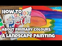 Colors help kids understand and organize their world. Free And Fun Art Lesson Learn About The Primary Colours Art Colors Painting Youtube