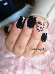 43 disenos de unas acrilicas de moda bonitas y elegantes 2019 from es.allnailart.com. Mek Nails Unas Acrilicas Negras Con Diseno Print Facebook