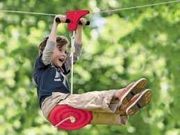 32 Cosas Extravagantes Que Querras Tener En Tu Jardin Kids Zipline Tree House Kids Zip Line Backyard