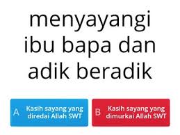 Aku duduk je dekat pintu dapur. Kasih Sayang Tehtavat