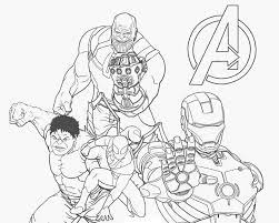 They are all free to print, and the kids will love coloring them in. Thanos With Infinity Gauntlet Fights To Hulk Iron Man And Spider Man From The Avengers Coloring Pages Avengers Coloring Pages Coloring Pages For Kids And Adults