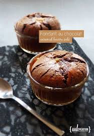 Fondant Au Chocolat Coeur Coulant Caramel Beurre Sale Cookeez Recette Fondant Chocolat Coeur Coulant Chocolat Fondant Au Chocolat