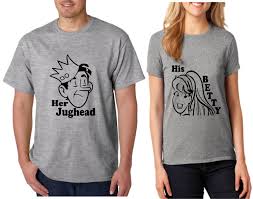 Its all about love and with couple status and here we are today we'll share with you some awesome couple status for friends, couple status for husband and wife. Her Jughead And His Betty Couples Matching Shirts Bughead Etsy