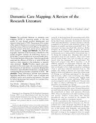 Aquest instrument intenta mesurar els elements tant de la qualitat de vida com de la qualitat de Pdf Dementia Care Mapping A Review Of The Research Literature