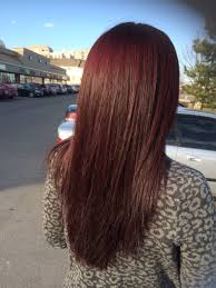 See the picture of her lighter locks. Mahogany Dark Red Hair Color Novocom Top