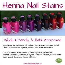 Henna Nail Stains Henna Nails Halal Nail Polish Lip Stain Diy