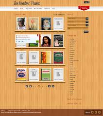 Website Design For An Online Library Management System On Behance