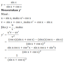 Rumus turunan trigonometri contoh soal dan pembahasannya. Rangkuman Contoh Soal Pembahasan Turunan