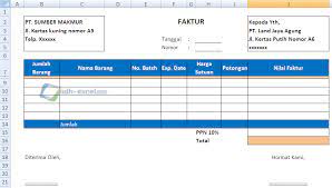 Apakah anda bisa membagikan aplikasi penjualan gratis menggunakan excel? Fungsi Dan Contoh Faktur Dalam Excel Adhe Pradiptha