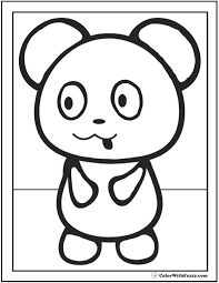 Download and print free mommy panda with baby panda coloring pages. Panda Coloring Pages Bamboo And Baby Pandas Coloring Home