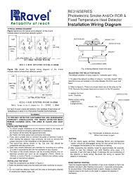 Fire alarm detection system.conventional detector connection. Installation Wiring Diagram Manualzz