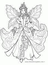 Fairy printable colouring pages for adults. Amy Brown Coloring Page Coloring Home