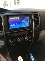 Part# 2192 toyota dash kit for mounting an aftermarket radio toyota multi application radio installation kit for double din or stacked iso mount units will accomodate double din or dual iso mount : Stereo Trim On Pioneer Double Din Toyota 4runner Forum Largest 4runner Forum