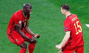 Lukaku Scores Twice And Sends Message To Eriksen In Belgium S Win Over Russia Euro 2020 The Guardian