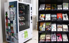 Vending Machines That Sell Books The Perfect Solution For People Too Busy To Visit A Book Shop Vending Machine Selling Books Bookshop