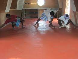 Pin On Red Oxide Floor