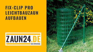 150 Meter Fix Clip Pro Gartenzaun Hohe 150cm Komplettset
