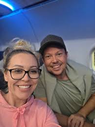 Midnight flight… and who do I run into? Trever Hill ♥️🙌 Trever, I am so  dang proud of you. Watching you build your company over the years has been  nothing short of