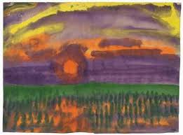Emil Nolde La Violenza Del Colore L Individualita Del Tocco Emil Nolde Disegni Di Paesaggi Arte Del Paesaggio