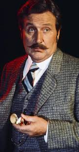 Roger Moore and Patrick in Sherlock Holmes In New York in 1976!