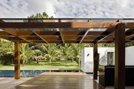 Gallery Of House 13 Atria Arquitetos 10 Modern Pergola Pergola Pergola Designs