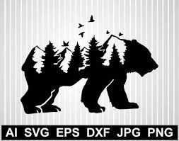 Free Free 190 Smoky Mountain Bear Svg SVG PNG EPS DXF File