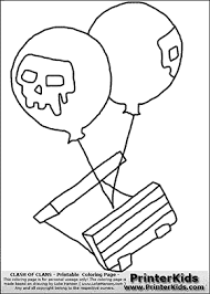 Clash Of Clans Air Bomb Coloring Page Preview Coloring Pages Clash Of Clans Clash Of Clans App