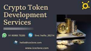 Crypto Token Development Services In 2021 Development Token Blockchain Technology