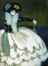 Woman dressed in blue