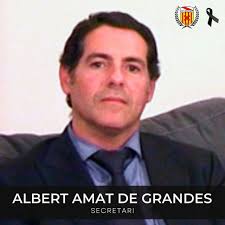 Muere Albert Amat, secretario de la junta directiva