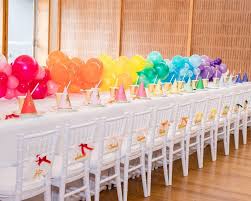 Birthday Table Decoration Ideas For Kids Lavish Rainbow Unicorn Party Kids Party Ideas Rainbow Unicorn Party Rainbow Party Decorations Party Table Decorations