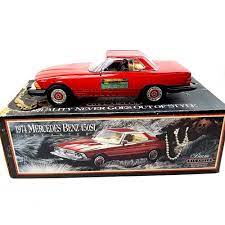 Red Vintage 1974 Mercedes Benz 450 Sl Car Decanter Bottle Jim Beam In Original Box Sealed Full Whiskey Regalchina Jim Beam Beams Car