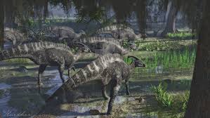 Parasaurolophus By Paleoguy Read At Craftsome Blogspot Com Avec Images Dinosaure