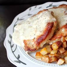 Skillet Pork Chops And Gravy With Fried Potatoes With Images Pork Chops And Gravy Skillet Pork Chops Pork Recipes