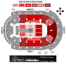 69 exact wwe summerslam seating chart