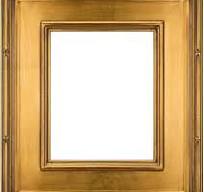 Creative Mark Museum Plein Aire Ornate Picture Frame - 20x24 - Gold Leaf -  Pack of 1, High-End Antique Style Frames - Open Back with No Glass or ...