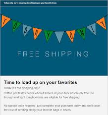 Orders placed in the morning, typically before noon, are delivered the same day. How To Make The Most Of Free Shipping Day Shippingeasy
