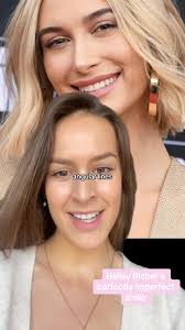 Hailey Baldwin with Braces