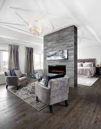 Our modern collections are full of an array of styles simply serene, eiger petit grey stained oak wood floors have delivered a dreamy finish in this modern london home, where the floors create a natural. 75 Primary Bedrooms With Hardwood Flooring Photos Home Stratosphere