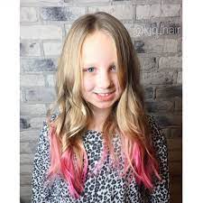 Pink Hair Kids Pink Hair Pink Tips Colored Hair Tips Pink Hair Pink Hair Highlights