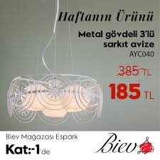 Biev De Bu Haftanin Urununu Kacirmamalisiniz Biev Espark Bodrum Katta Avize