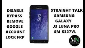 Get instant galaxy j3 luna pro unlock code quick & with money back guarantee. Disable Bypass Remove Google Account Lock Frp On Straight Talk Samsung Galaxy J3 Luna Pro Youtube